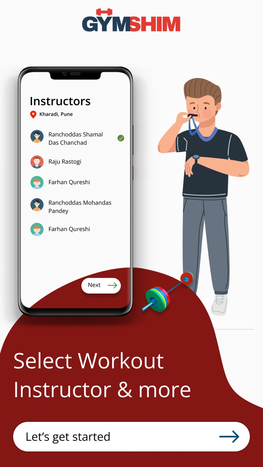 Workout schedule